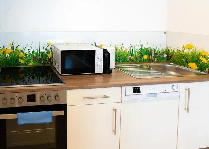 Top! Gemuetliches Studio-apartment Zentral, Wlan, Kueche 에센