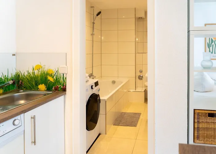 Top! Gemuetliches Studio-apartment Zentral, Wlan, Kueche * 에센